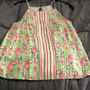 Crown & Ivy parrot tank
